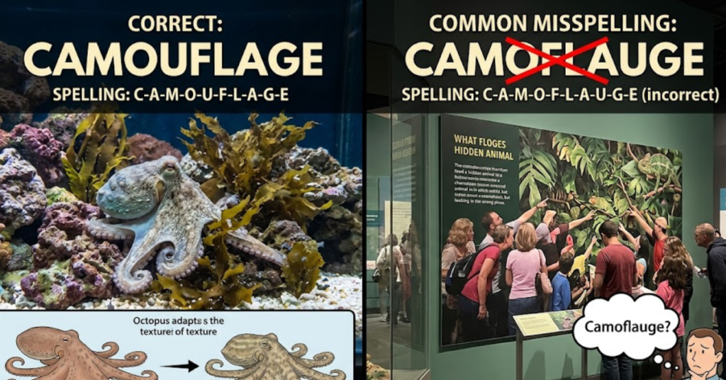 Camouflage or Camoflauge: Correct Spelling Guide