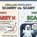 Scarry or Scary: Correct Spelling Explained