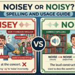 Noisey or Noisy: Which Spelling Is Correct?