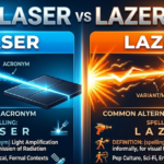 Laser vs Lazer: Correct Spelling and Meaning