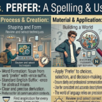 Prefer or Perfer: Correct Spelling and Meaning