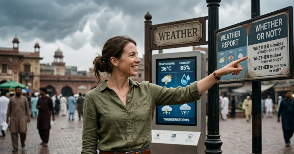 Weather vs Whether: Meaning, Usage & Key Differences