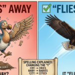 Flies Away or Flys Away? Correct Grammar Explained