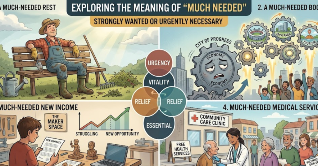 Much Needed Meaning: Definition, Usage, and Examples
