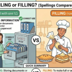 Filing or Filling: Meaning, Difference, and Usage Guide