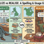 Realize or Realise: Spelling, Meaning, and Usage Guide