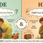Hide or Hid: Meaning, Usage, and Grammar Explained