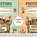 Protestors or Protesters: Spelling, Meaning, and Usage