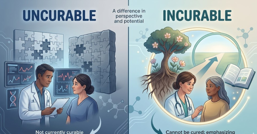 Uncurable vs Incurable: Meaning, Difference & Usage