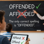 Affended or Offended? Correct Spelling Explained