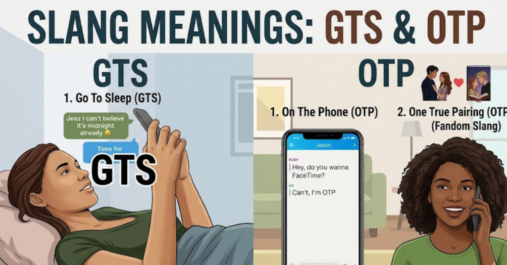 GTS OTP Meaning in Text and Social Media