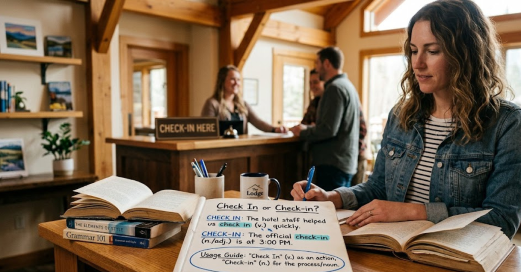 Check In or Check-In: Correct Usage Explained