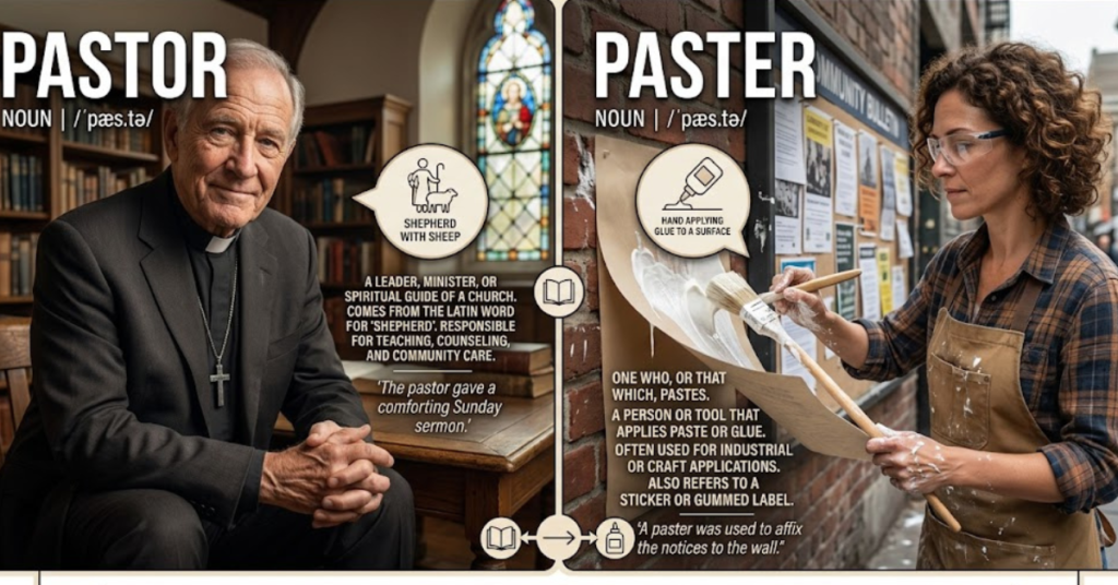 Pastor vs Paster: Correct Spelling Explained