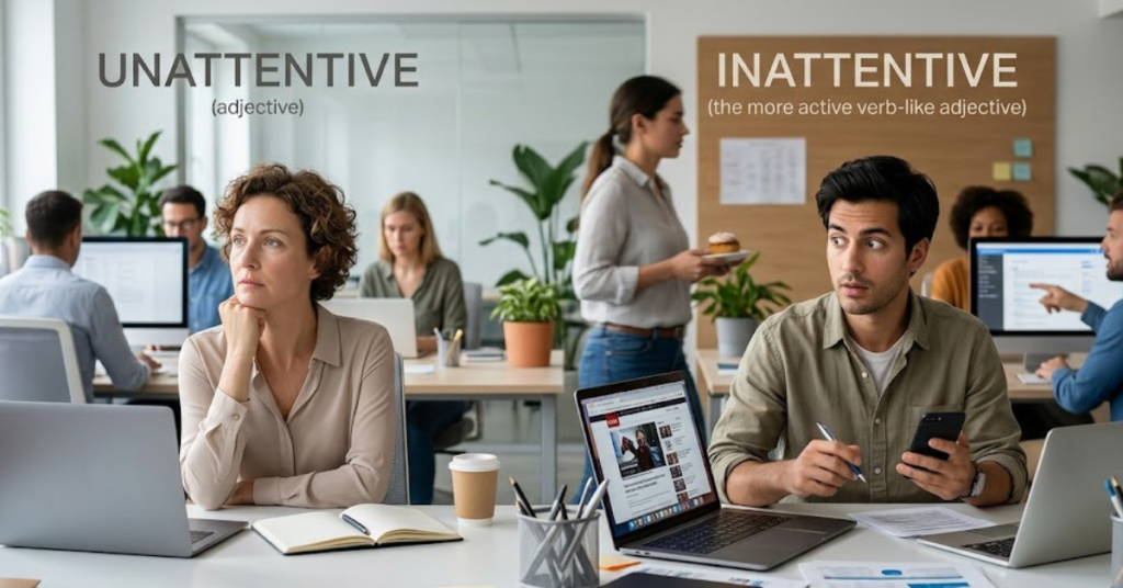Unattentive or Inattentive: Meaning & Correct Usage