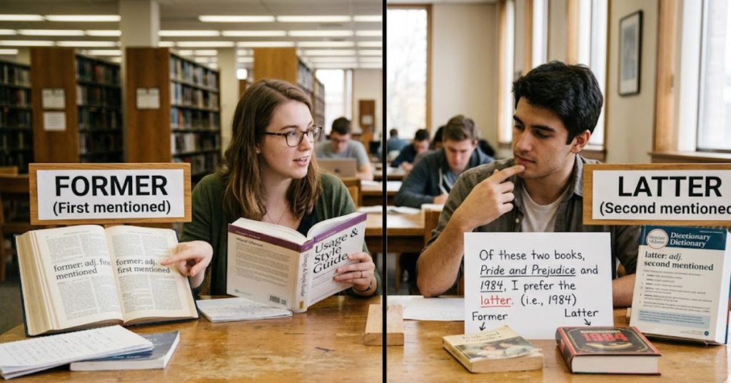 Former vs Latter: Meaning, Usage & Examples Explained