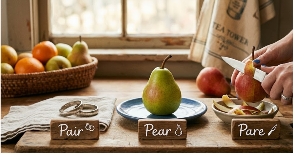 Pair vs Pare: Meaning, Usage, and Key Differences