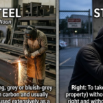 Steel vs Steal: Meaning, Spelling, and Usage