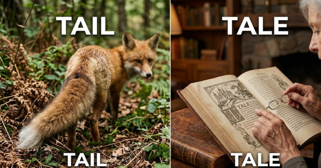 Tail vs Tale: Meaning, Pronunciation, and Usage