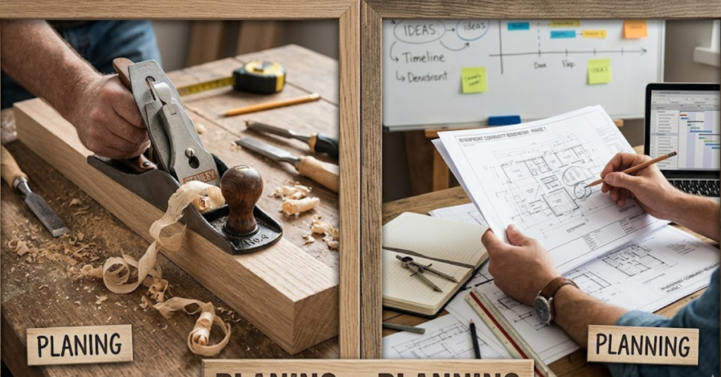 Planing or Planning: Meaning & Correct Usage Explained