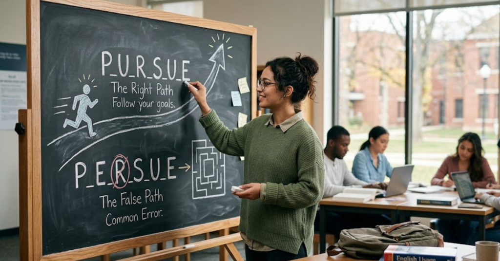 Persue or Pursue: Which Spelling Is Correct?
