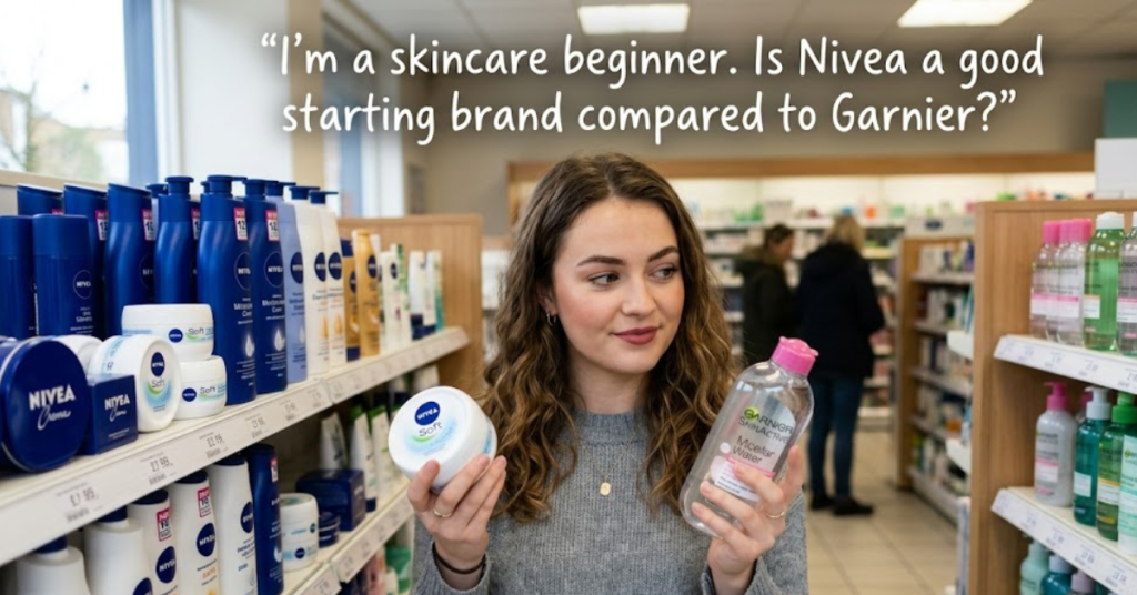 I'm a Skincare Beginner. Is Nivea a Good Starting Brand Compared to Garnier?
