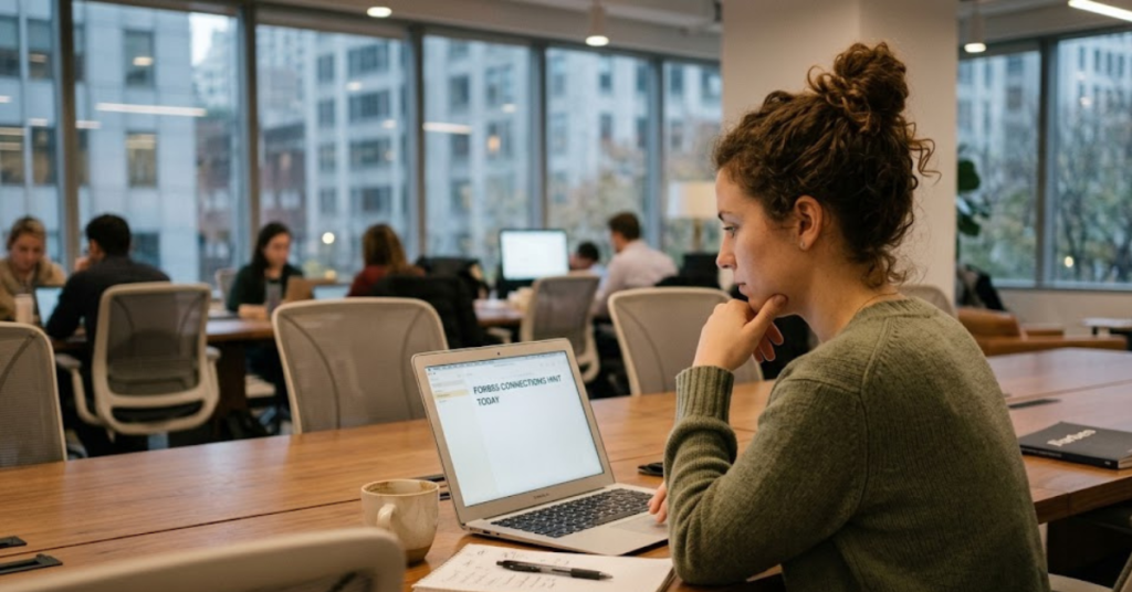 Forbes Connections Hint Today: Tips, Clues & Solving Guide