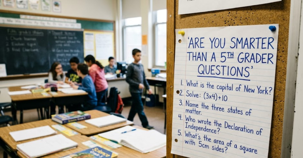 Are You Smarter Than a 5th Grader Questions: The Ultimate Quiz Challenge