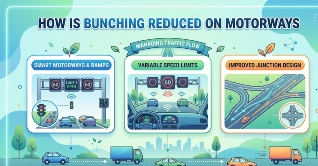 How Is Bunching Reduced on Motorways?