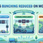 How Is Bunching Reduced on Motorways?