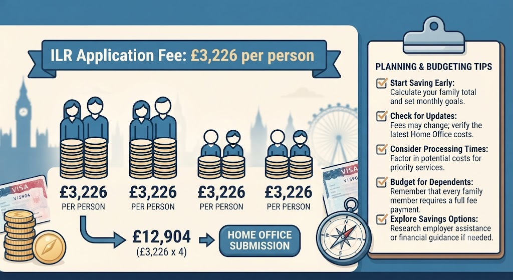 ILR Application Fee 2026